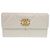 Cartera Larga Chanel 19 en Piel de Cordero Blanco