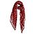 Hermès Bufanda de seda estampada con flores rojas Hermes Blanco - vista 2
