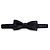 Papillon in struttura lucida nera Saint Laurent Nero