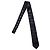 Corbata estructurada negra a rayas Saint Laurent Negro
