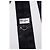 Corbata estructurada negra a rayas Saint Laurent Negro - vista 3