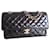 Timeless Borsa Chanel Classica Nera Glitter Nero