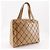 Borsa tote Wild Stitch di Chanel Beige - vista 3