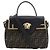 Borsa Fendi La Medusa Zucca Marrone Nero