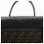 Borsa Fendi La Medusa Zucca Marrone Nero - vista 13