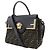 Borsa Fendi La Medusa Zucca Marrone Nero - vista 2