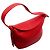 Borsa XS Anna in pelle di vitello grana rossa Akris - vista 5
