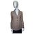 Blazer Giorgio Armani de cashmere e lã bege