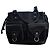 Bolso tote Loewe Anagram negro de ante y cuero