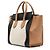 Luggage Céline Celine Weiße Mini Tricolor aus Kalbsleder Reisetasche - Ansicht 2