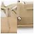 Bolsa tote de couro bege Tod's - vista 10