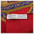 Sciarpa Hermès Carré 90 QALAMDAN Rosso Multicolore - vista 3