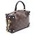 Bolsa Petite Malle Souple Louis Vuitton Marrom Preto Monograma - vista 2