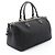 Borsa a mano in jacquard con logo Prada Nero - vista 2
