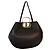 Twin Set Borsa tote in pelle nera Twinset Milano con hardware del logo dorato Nero - vista 2