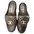 Chanel Turn Lock Mules Black Leather