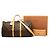 Louis Vuitton Monogram Keepall Bandoulière 55 Marrone - vista 7