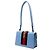 Borsa Gucci Sylvie a spalla singola Blu - vista 2
