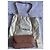 Borsa Lancel Initials in pelle nude - vista 2