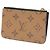 Porta biglietti da visita Romy Monogram Reverse di Louis Vuitton Marrone Nero - vista 2