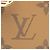 Porta biglietti da visita Romy Monogram Reverse di Louis Vuitton Marrone Nero - vista 5
