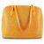Borsa Louis Vuitton Epi Lussac Gialla in Pelle Giallo Gold hardware Viola scuro - vista 2