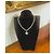 Bellissimo collier DOLCE & GABBANA con fiore con pietre bianche e logo Argento Bianco - vista 10