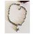 Bellissimo collier DOLCE & GABBANA con fiore con pietre bianche e logo Argento Bianco - vista 11