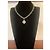 Bellissimo collier DOLCE & GABBANA con fiore con pietre bianche e logo Argento Bianco - vista 9