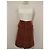 Falda de Terciopelo Chic Inteligente de Invierno Bel Air TXS/S Camello - vista 4