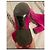Botines Balenciaga de terciopelo fucsia - vista 4