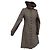 Autre Marque Abrigo de Invierno Ringspun Tweed y Terciopelo S/M Castaño