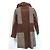 Autre Marque Abrigo de Invierno Ringspun Tweed y Terciopelo S/M Castaño - vista 11