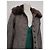Autre Marque Abrigo de Invierno Ringspun Tweed y Terciopelo S/M Castaño - vista 13