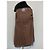 Autre Marque Abrigo de Invierno Ringspun Tweed y Terciopelo S/M Castaño - vista 9
