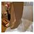 Jacquemus Les Carrés Ronds Lederstiefel Creme Roh - Ansicht 2