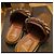 Mule Givenchy in pelle marrone con catena argentata - vista 3