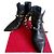 Stivaletti Valentino Garavani Rockstud in pelle nera Nero