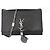 Pompom Kate Borsa Saint Laurent Pompom Pelle Effetto Coccodrillo Marrone Scuro