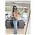 Pompom Kate Borsa Saint Laurent Pompom Pelle Effetto Coccodrillo Marrone Scuro - vista 13
