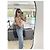 Pompom Kate Borsa Saint Laurent Pompom Pelle Effetto Coccodrillo Marrone Scuro - vista 3