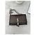 Pompom Kate Borsa Saint Laurent Pompom Pelle Effetto Coccodrillo Marrone Scuro - vista 5