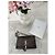 Pompom Kate Borsa Saint Laurent Pompom Pelle Effetto Coccodrillo Marrone Scuro - vista 6
