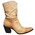 Botas Western Sartore de piel beige