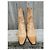 Botas Western Sartore de piel beige - vista 4
