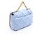 Borsa a Spalla Chanel 19 Disneuf Blu - vista 2