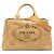 Prada Canapa Corda Tote/Schultertasche Braun