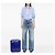Louis Vuitton Pegase 45 in Epi blu - Ansicht 7