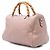 Bamboo Borsa Boston Shopper in pelle di vitello rosa medio con bambù Gucci - vista 2