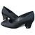 Chanel Uniform Pumps Schwarz Stoff Größe 36